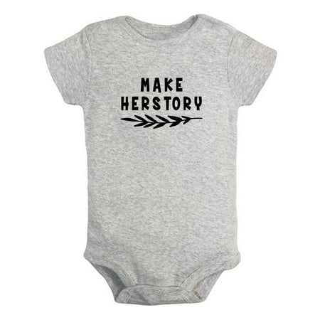 Make Herstory Funny Rompers For Babies Newborn Baby Unisex Bodysuits Infant Jumpsuits Toddler 0-24 Months Kids One-Piece Oufits (Gray 12-18 Months)
Make Herstory Funny Rompers For Babies Newborn Baby Unisex Bodysuits Infant Jumpsuits Toddler 0-24 Months Kids One-Piece Oufits (Gray 12-18 Months)