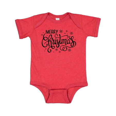 Inktastic Merry Christmas Hand Lettering with Snowflakes in Black Gift Baby Boy or Baby Girl Bodysuit
Inktastic Merry Christmas Hand Lettering with Snowflakes in Black Gift Baby Boy or Baby Girl Bodysuit
