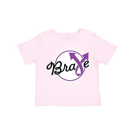 Inktastic Cystic Fibrosis Awareness Brave with Purple Arrow Ribbon Gift Toddler Boy or Toddler Girl T-Shirt
Inktastic Cystic Fibrosis Awareness Brave with Purple Arrow Ribbon Gift Toddler Boy or Toddler Girl T-Shirt