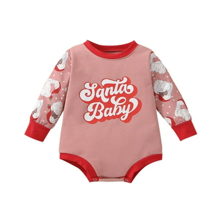 EUMODR Bodysuits Baby Girl Romper for Toddler Girl Children S Kids Girls Toddler Christmas Santa Printed Letters Long Sleeve Sweatshirt Christmas Romper Jumpsuit
EUMODR Bodysuits Baby Girl Romper for Toddler Girl Children S Kids Girls Toddler Christmas Santa Printed Letters Long Sleeve Sweatshirt Christmas Romper Jumpsuit