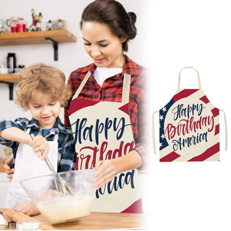 Clearance! Kitchen Utensils Set Eguiwyn American Independence Day Apron Home Party Sleeveless Coverall Kitchen Cooking Apron Adjustable Baking Apron (1Pc) Independence Day Apron B
Clearance! Kitchen Utensils Set Eguiwyn American Independence Day Apron Home Party Sleeveless Coverall Kitchen Cooking Apron Adjustable Baking Apron (1Pc) Independence Day Apron B