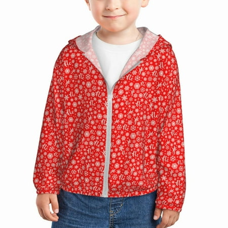 Zeuib Hohoho4 Print Girls & Boys Sun Protection Hoodie with UPF 50+ Children’s Quick-Dry Jacket Perfect for Outdoor Activities-2 Years
Zeuib Hohoho4 Print Girls & Boys Sun Protection Hoodie with UPF 50+ Children’s Quick-Dry Jacket Perfect for Outdoor Activities-2 Years