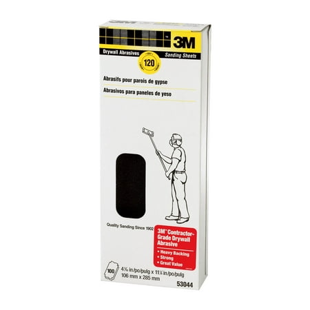 3M COMPANY 9091 5PK Fine Dry Sandpaper