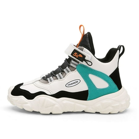 Kids sports shoes for Boys girls Anti-skid wear-resistant lace up leather uppers children youngster Big Kids Basketball shoes Elastic sole cozy comfortable faux lined
Kids sports shoes for Boys girls Anti-skid wear-resistant lace up leather uppers children youngster Big Kids Basketball shoes Elastic sole cozy comfortable faux lined
