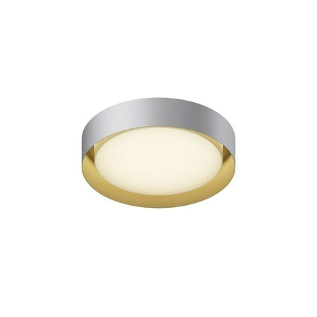 ET2 Lighting E51012-WTGLD Echo - 25W 1 LED Flush Mount-4.25 Inches Tall and 16 Inches Wide White/Gold
ET2 Lighting E51012-WTGLD Echo - 25W 1 LED Flush Mount-4.25 Inches Tall and 16 Inches Wide White/Gold