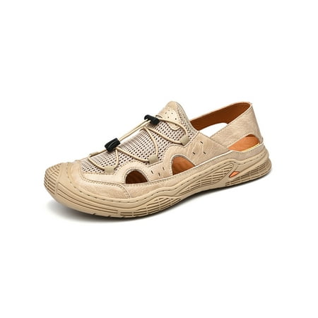 Woobling Man s Flats Summer Sandals Slip On Beach Shoes Mens Casual Shoe Non-Slip Closed Toe Elastic Strap Sand Color 12
Woobling Man s Flats Summer Sandals Slip On Beach Shoes Mens Casual Shoe Non-Slip Closed Toe Elastic Strap Sand Color 12