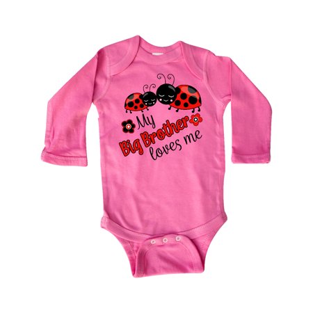 Inktastic My Big Brother Loves Me with Cute Ladybugs Gift Baby Boy or Baby Girl Long Sleeve Bodysuit
Inktastic My Big Brother Loves Me with Cute Ladybugs Gift Baby Boy or Baby Girl Long Sleeve Bodysuit
