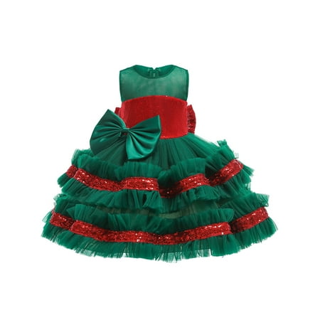Toddler Baby Girls Dress Christmas Sequins Bowknot Party Christening Formal Princess Tulle Tutu Dress
Toddler Baby Girls Dress Christmas Sequins Bowknot Party Christening Formal Princess Tulle Tutu Dress
