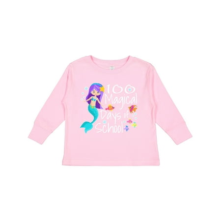 Inktastic 100 Magical Days of School with Blue Mermaid and Fish Gift Toddler Boy or Toddler Girl Long Sleeve T-Shirt
Inktastic 100 Magical Days of School with Blue Mermaid and Fish Gift Toddler Boy or Toddler Girl Long Sleeve T-Shirt