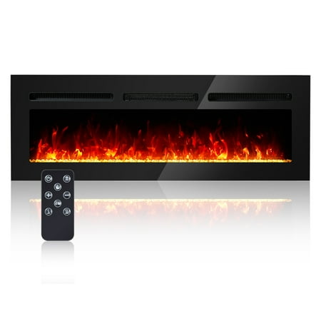 Leeten Electric Fireplace with Remote Control & Timer 50 inch Wall Mounted Large Electric Fireplace for Home Indoor 12 Colors Adjustable 3D Flame Touch Screen 750W/1500W
Leeten Electric Fireplace with Remote Control & Timer 50 inch Wall Mounted Large Electric Fireplace for Home Indoor 12 Colors Adjustable 3D Flame Touch Screen 750W/1500W