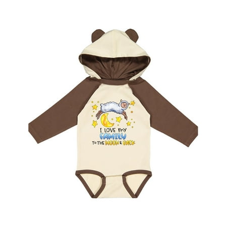 Inktastic I Love my Family to the Moon and Back Cute Sheep Gift Baby Boy or Baby Girl Long Sleeve Bodysuit
Inktastic I Love my Family to the Moon and Back Cute Sheep Gift Baby Boy or Baby Girl Long Sleeve Bodysuit