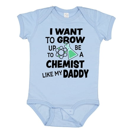 Inktastic I Want to Grow Up to Be a Chemist Like My Daddy Gift Baby Boy or Baby Girl Bodysuit
Inktastic I Want to Grow Up to Be a Chemist Like My Daddy Gift Baby Boy or Baby Girl Bodysuit
