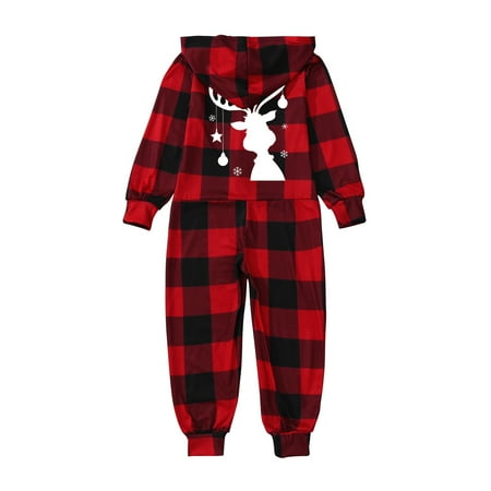 Christmas Pajamas for Family Parent-Child Outfit Winter Fall Deer Print Matching Long Sleeve Zip Hooded Jumpsuit Pajama Sets
Christmas Pajamas for Family Parent-Child Outfit Winter Fall Deer Print Matching Long Sleeve Zip Hooded Jumpsuit Pajama Sets