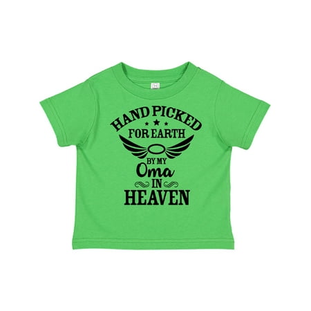 Inktastic Handpicked for Earth By My Oma in Heaven with Angel Wings Gift Toddler Boy or Toddler Girl T-Shirt
Inktastic Handpicked for Earth By My Oma in Heaven with Angel Wings Gift Toddler Boy or Toddler Girl T-Shirt
