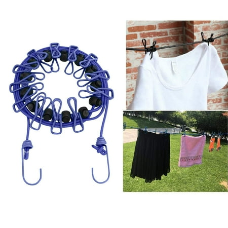 LASHALL DECOR Portable Clothesline With 12 Clothespins Retractable Elastic Laundry Clothesline
LASHALL DECOR Portable Clothesline With 12 Clothespins Retractable Elastic Laundry Clothesline