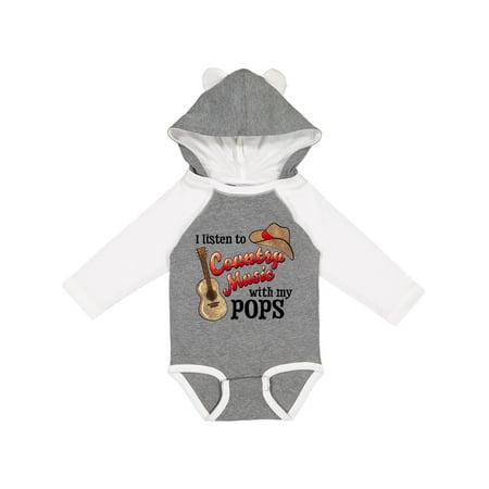 Inktastic I Listen to Country Music with my Pops with Guitar and Hat Gift Baby Boy or Baby Girl Long Sleeve Bodysuit
Inktastic I Listen to Country Music with my Pops with Guitar and Hat Gift Baby Boy or Baby Girl Long Sleeve Bodysuit