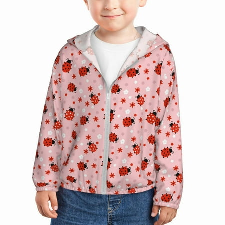Lukts Flowers And Ladybugs Print Children s Long-Sleeved Sun Protection Clothing Hooded Sweatshirts for Boys and Girls Outdoor Sports-18 Months
Lukts Flowers And Ladybugs Print Children s Long-Sleeved Sun Protection Clothing Hooded Sweatshirts for Boys and Girls Outdoor Sports-18 Months