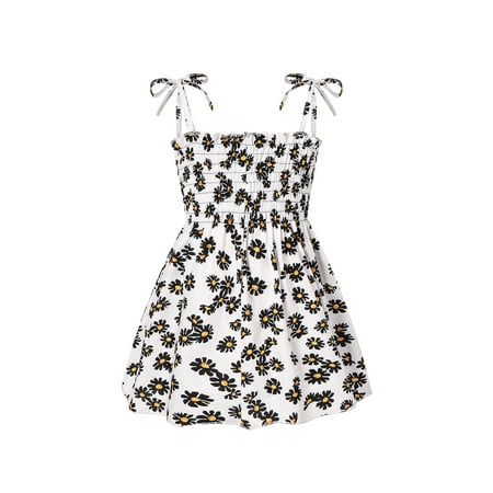1-6 Years Girls Dresses Kids Summer Sleeveless Strap Princess Dress Cotton Flower Print Children Clothes Girl Casual Sundress
1-6 Years Girls Dresses Kids Summer Sleeveless Strap Princess Dress Cotton Flower Print Children Clothes Girl Casual Sundress