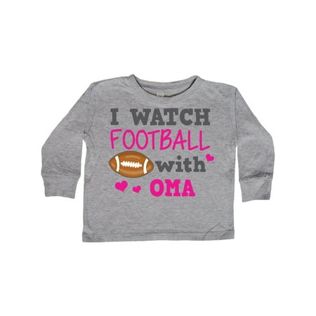 Inktastic I Watch Football with My Oma Gift Toddler Toddler Girl Long Sleeve T-Shirt
Inktastic I Watch Football with My Oma Gift Toddler Toddler Girl Long Sleeve T-Shirt