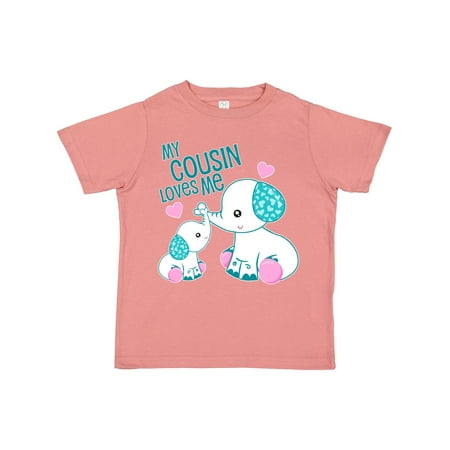Inktastic My Cousin Loves Me-cute Elephants Gift Toddler Boy or Toddler Girl T-Shirt
Inktastic My Cousin Loves Me-cute Elephants Gift Toddler Boy or Toddler Girl T-Shirt