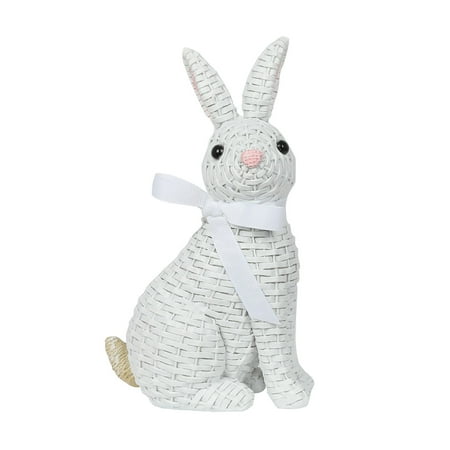 European Garden Garden Home Children Room Decoration Resin Bow Rattan Sitting Effect Rabbit Easter Decoration
European Garden Garden Home Children Room Decoration Resin Bow Rattan Sitting Effect Rabbit Easter Decoration