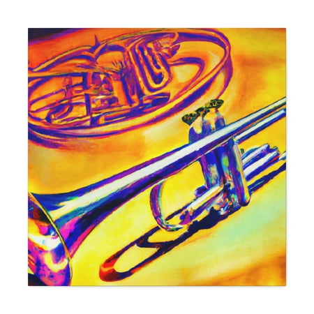 Trombone Symphony Beauty - Canvas