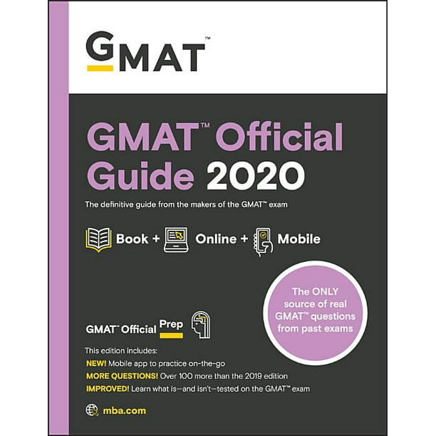 GMAT Official Guide 2020: Book + Online Question Bank (Paperback)