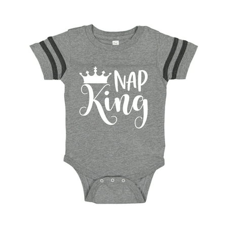 Inktastic Nap King with Crown Gift Baby Boy Bodysuit