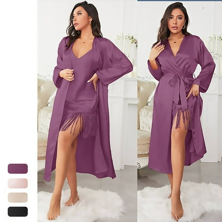 kpoplk Plus Size Lingerie For Women Womens Sleepwear Lace Lingerie Chemises V Neck Nightgown Long Sexy Sleep Dress Sleeveless Lace for Women Elegant(Purple)
kpoplk Plus Size Lingerie For Women Womens Sleepwear Lace Lingerie Chemises V Neck Nightgown Long Sexy Sleep Dress Sleeveless Lace for Women Elegant(Purple)