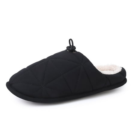 Tookss Women s Fashionable Slippers With Adjustable Neckline Black S(5-6)