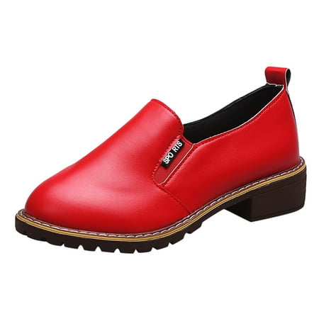 Alueeu ladies shoes casual Women Breathable Square Heels Short Boot Comfortable Slip-On Casual Single Shoes Red 37
Alueeu ladies shoes casual Women Breathable Square Heels Short Boot Comfortable Slip-On Casual Single Shoes Red 37