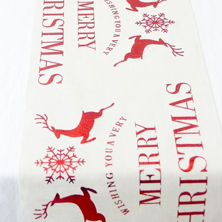 Christmas Themed Table Runner Printed Tablecloth Home Restaurant Dining Table Runner Beige Snowflake Animal
Christmas Themed Table Runner Printed Tablecloth Home Restaurant Dining Table Runner Beige Snowflake Animal