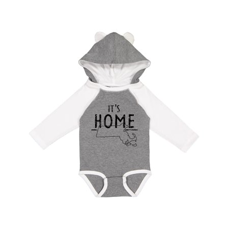 Inktastic It s Home- State of Massachusetts Outline Distressed Text Gift Baby Boy or Baby Girl Long Sleeve Bodysuit
Inktastic It s Home- State of Massachusetts Outline Distressed Text Gift Baby Boy or Baby Girl Long Sleeve Bodysuit