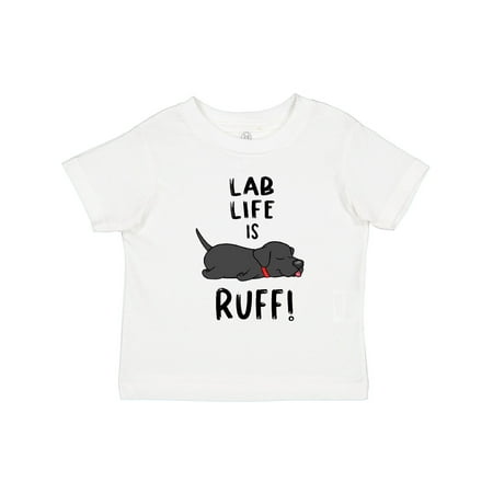 Inktastic Lab Life is Ruff! Labrador Retriever Boys or Girls Toddler T-Shirt
Inktastic Lab Life is Ruff! Labrador Retriever Boys or Girls Toddler T-Shirt