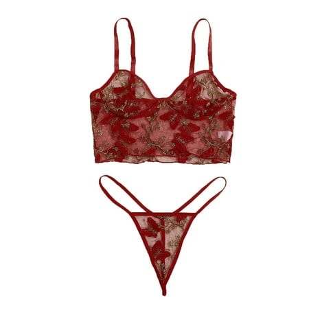 adviicd Womens Underwear Lingerie See Through Nightwear for Women 2 Piece Set Teddy Sleepwear Hollow Out Panty Bra Boudoir Underwear Red Large
adviicd Womens Underwear Lingerie See Through Nightwear for Women 2 Piece Set Teddy Sleepwear Hollow Out Panty Bra Boudoir Underwear Red Large