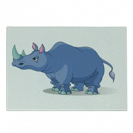 Rhinoceros Cutting Board Cartoon of Wild Animal with Tusks Decorative Tempered Glass Cutting and Serving Board in 3 Sizes by Ambesonne
Rhinoceros Cutting Board Cartoon of Wild Animal with Tusks Decorative Tempered Glass Cutting and Serving Board in 3 Sizes by Ambesonne