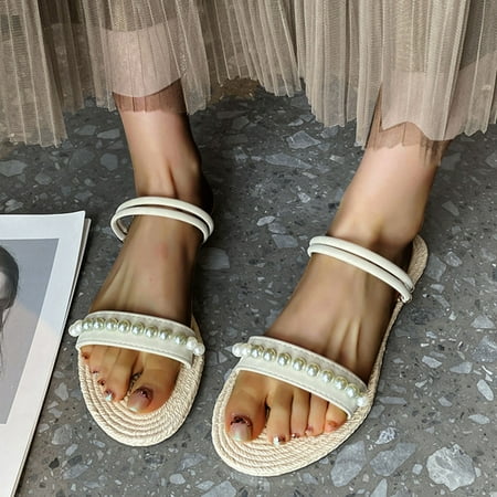 Akiihool Summer Sandals for Women Trendy Women Flat Heel Summer Beach Jelly Shoes (White 7.5)
Akiihool Summer Sandals for Women Trendy Women Flat Heel Summer Beach Jelly Shoes (White 7.5)