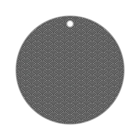 iOPQO Placemat Non-slip Flower Placemat Silicone Placemat Dining Room C-oaster Round Table Mat Silicone Insulation Pad Grey
iOPQO Placemat Non-slip Flower Placemat Silicone Placemat Dining Room C-oaster Round Table Mat Silicone Insulation Pad Grey