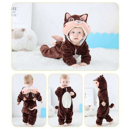 DENGDENG Baby Unisex Infant Toddler Long-Sleeve Rompers Winter Warm Romper Cartoon Hooded Outfits
DENGDENG Baby Unisex Infant Toddler Long-Sleeve Rompers Winter Warm Romper Cartoon Hooded Outfits