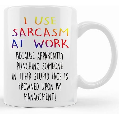 Funny Novelty Mug Sarcasm Work Mug Quotes Coffee Mug Couple Coffee Cup White Coffee Mug Microwave Safe Mug Ceramic Novelty Coffee Mug Tea Cup Gift Present For Birthday Christmas
Funny Novelty Mug Sarcasm Work Mug Quotes Coffee Mug Couple Coffee Cup White Coffee Mug Microwave Safe Mug Ceramic Novelty Coffee Mug Tea Cup Gift Present For Birthday Christmas