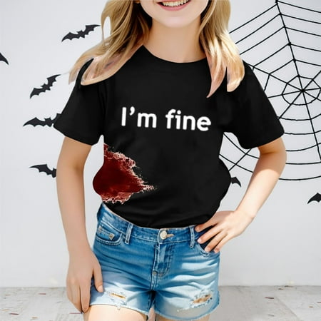 Yiwula Children s Spring And Summer Fashion Festival Printed Solid Color Short Sleeve Casual Comfortable T Shirt
Yiwula Children s Spring And Summer Fashion Festival Printed Solid Color Short Sleeve Casual Comfortable T Shirt