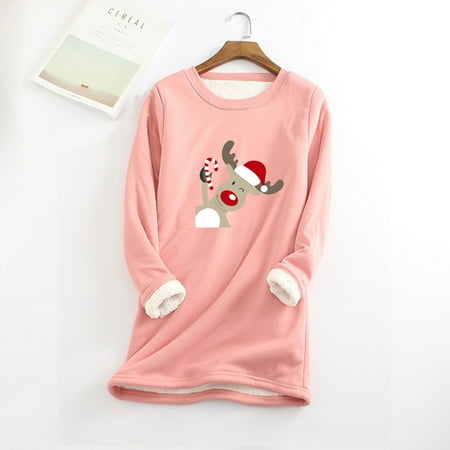 KaLI_store Christmas Scrub Tops Women Womens Sweatshirt Christmas Graphic Crew Neck Sweatshirt Raglan Sleeve Hooded Sweatshirt Pullover Pink
KaLI_store Christmas Scrub Tops Women Womens Sweatshirt Christmas Graphic Crew Neck Sweatshirt Raglan Sleeve Hooded Sweatshirt Pullover Pink