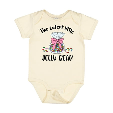 Inktastic The Cutest Little Jelly Bean Gift Baby Boy or Baby Girl Bodysuit