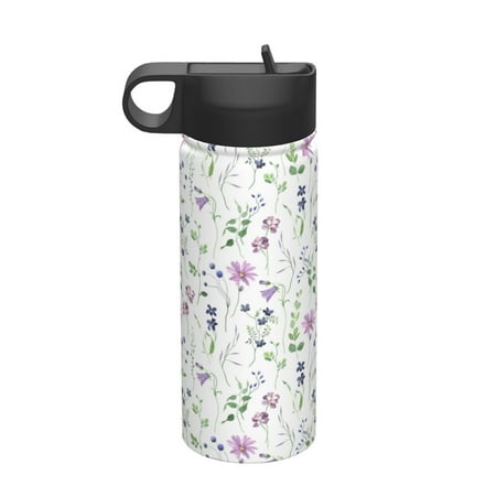 Goofa Watercolor Wildflower for Insulated Kettle 18oz Water Bottle Insulated Tumbler with Handle & Flip Straw - Fits in Cup Holder Leak Resistant Tumbler
Goofa Watercolor Wildflower for Insulated Kettle 18oz Water Bottle Insulated Tumbler with Handle & Flip Straw - Fits in Cup Holder Leak Resistant Tumbler