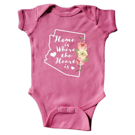Inktastic Arizona Home is Where the Heart is with Watercolor Floral Gift Baby Boy or Baby Girl Bodysuit
Inktastic Arizona Home is Where the Heart is with Watercolor Floral Gift Baby Boy or Baby Girl Bodysuit