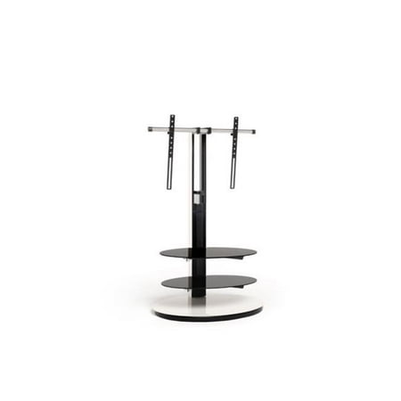 TECHLINK Solo Evo TV Stand High Gloss with Two Removable Floating Shelves and a