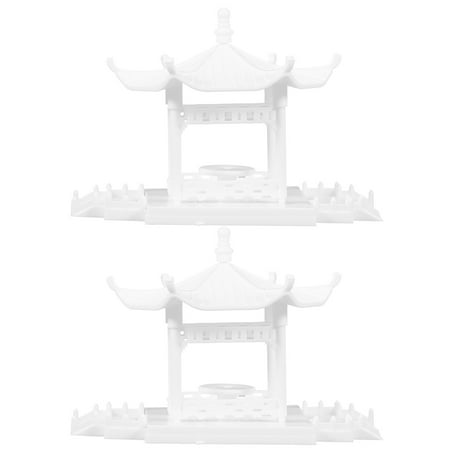 2pcs Stone Pavilion Statue Garden Landscape Decor DIY Bonsai Decor Garden Decoration 1:75
2pcs Stone Pavilion Statue Garden Landscape Decor DIY Bonsai Decor Garden Decoration 1:75