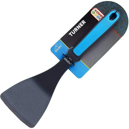 The Kosher Cook 12 Inch Silicone Turner Kitchen Spatulas - Blue