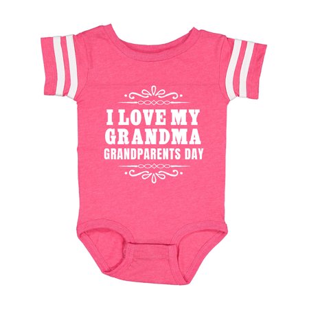 Inktastic Grandparents Day I Love My Grandma Gift Baby Boy or Baby Girl Bodysuit 
Inktastic Grandparents Day I Love My Grandma Gift Baby Boy or Baby Girl Bodysuit