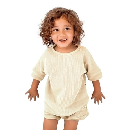 TAIAOJING Toddler Baby Girl Clothes Set KIds Boys Gilrs Sports Short Sleeves Top Shorts 2pcs Clothes Outfits For Girl 9-12 Months
TAIAOJING Toddler Baby Girl Clothes Set KIds Boys Gilrs Sports Short Sleeves Top Shorts 2pcs Clothes Outfits For Girl 9-12 Months